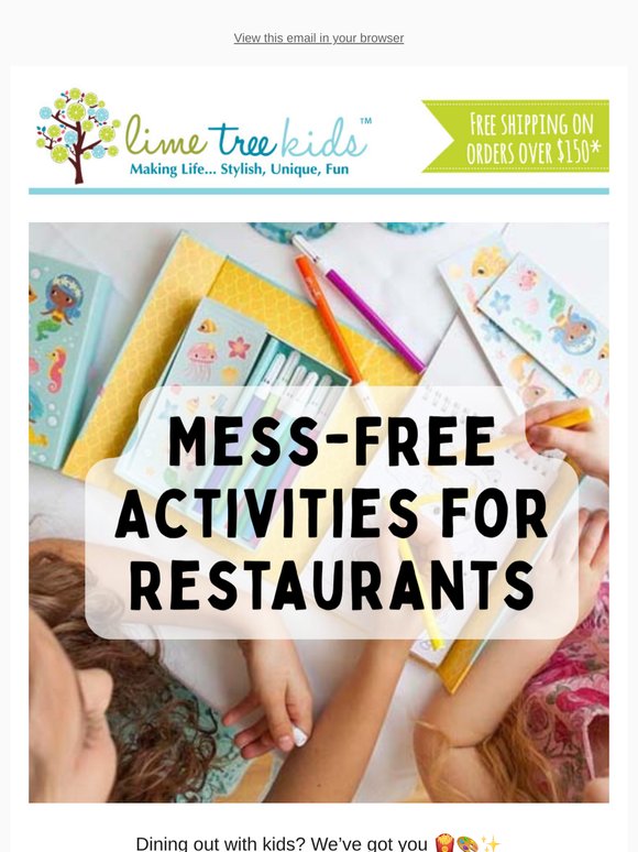 Restaurant survival kits for parents 🍟✨