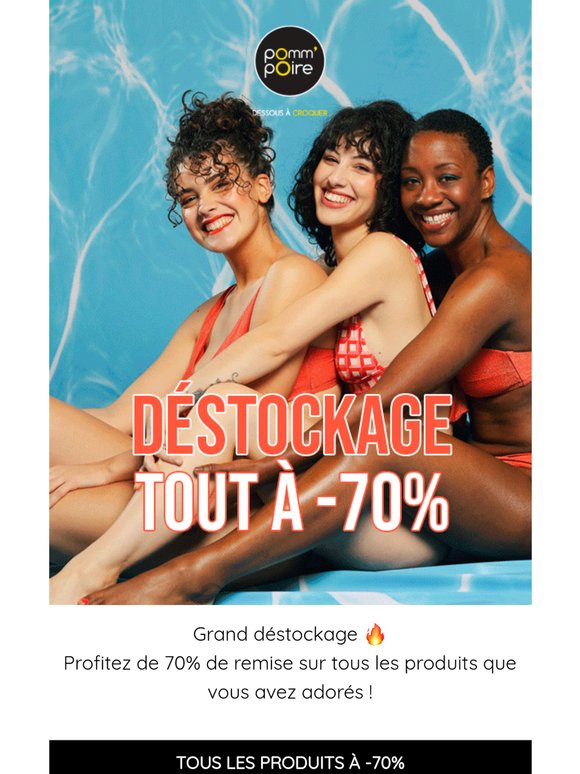 🔥 Déstockage : tout à -70% 
🔥