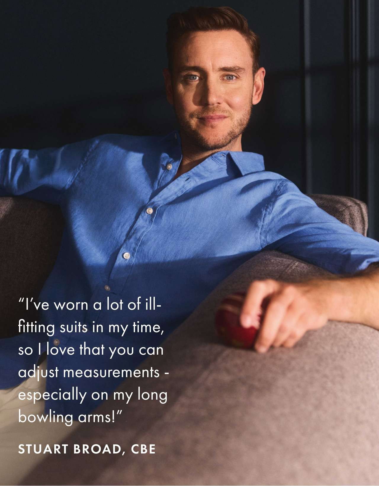 Stuart Broad, CBE