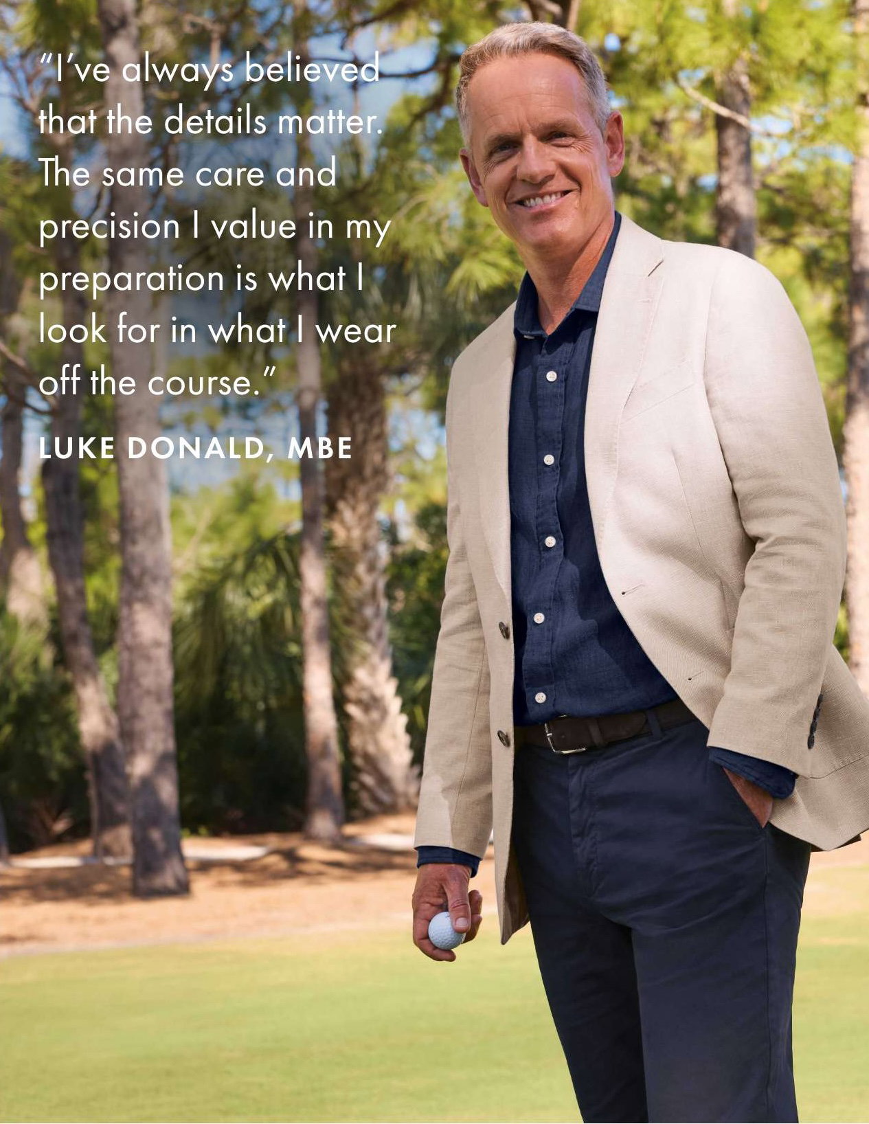 Luke Donald, MBE