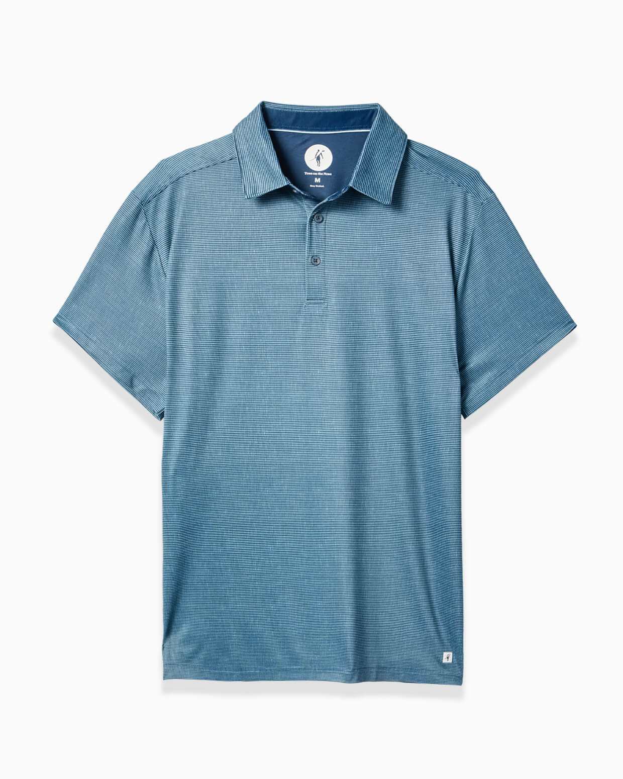 Image of Clubhouse Polo | Navy Pinstripe