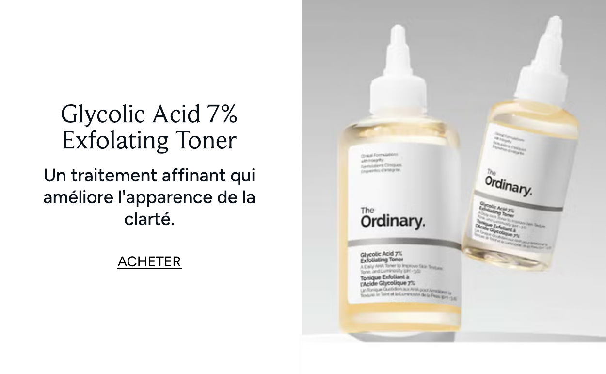 The Ordinary Glycolic Acid 7% Exfoliërende Toner 240 ml