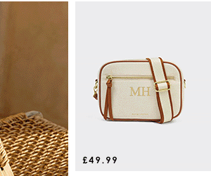 Hallie Canvas Crossbody Bag in Cognac