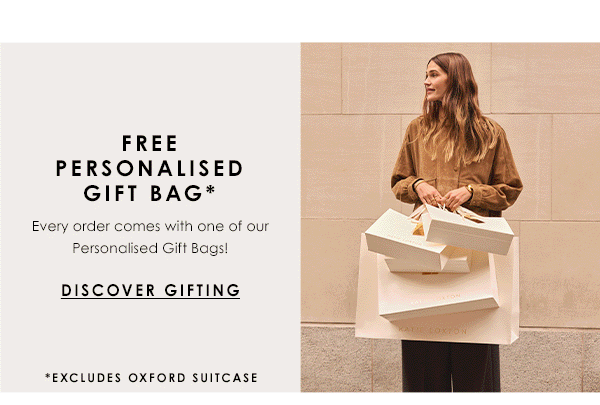 Free Personalised Gift Bag* - Discover Gifting
