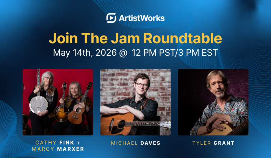 Mandolin Roundtable, April 30th 2026 at 11 AM PST