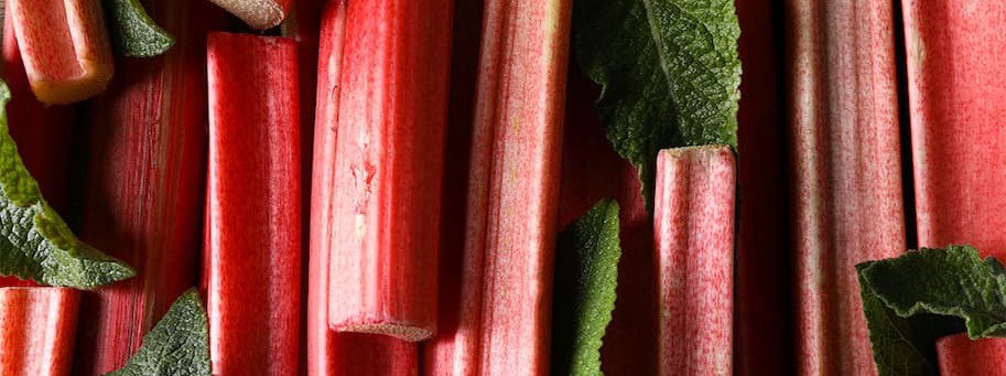 Rhubarb Tart, green, and fruity with crisp vegetal sharpness that adds contrast and vibrancy