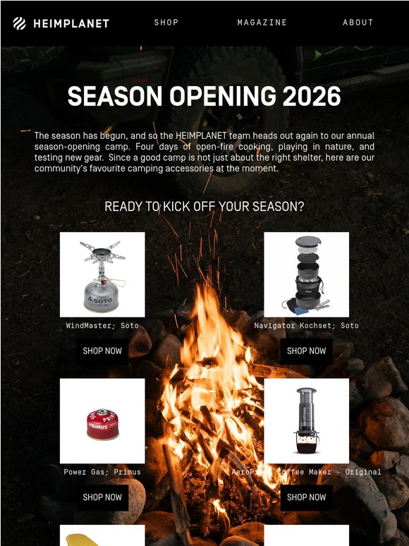 Season Opening 2026