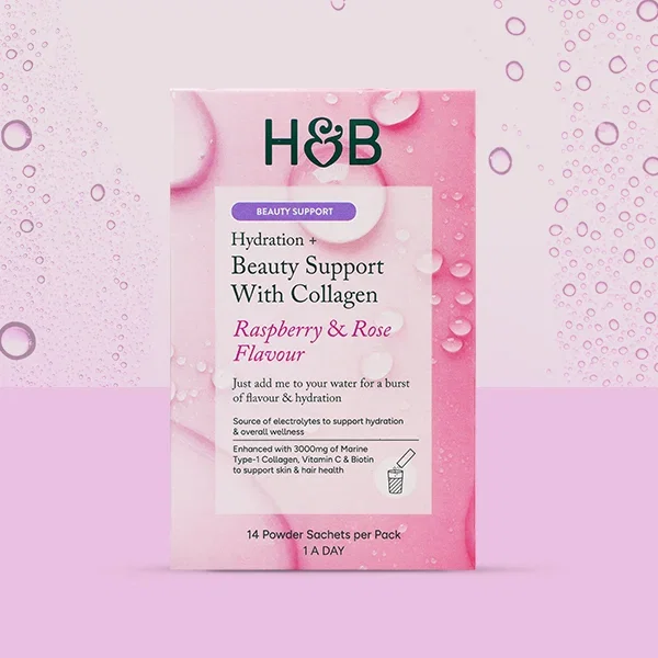NEW IN: Hydration + Beauty Collagen Raspberry Rose Flavour