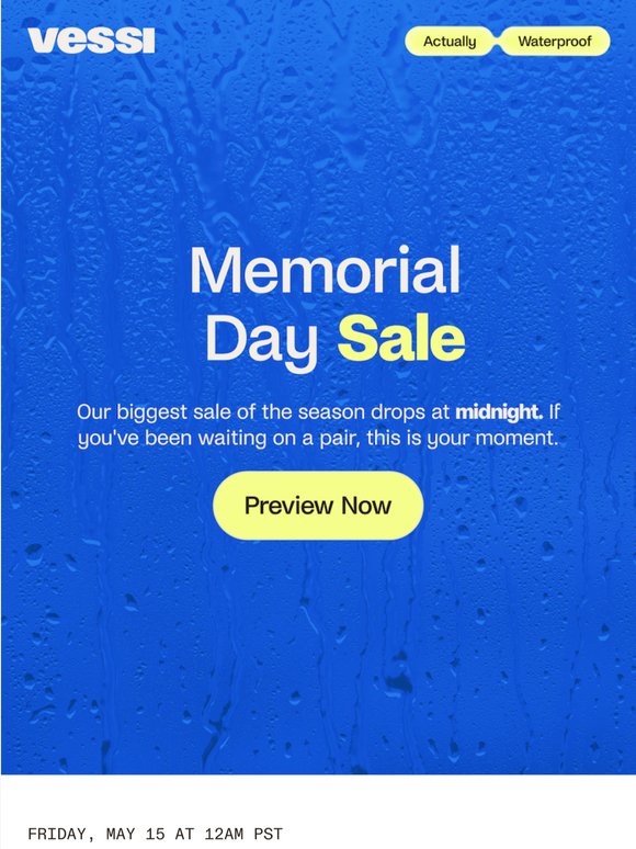 💧Summer savings drops at midnight