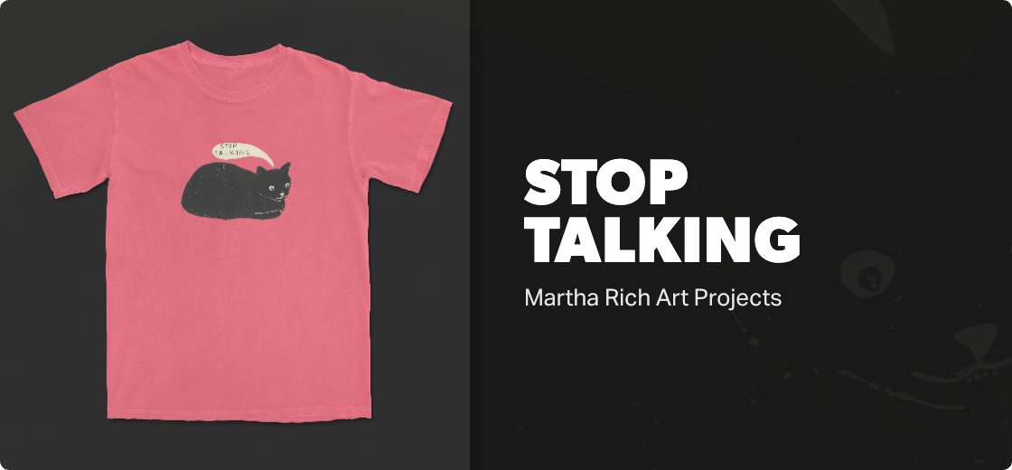 Stop Talking — 1717 / Tee / watermelon