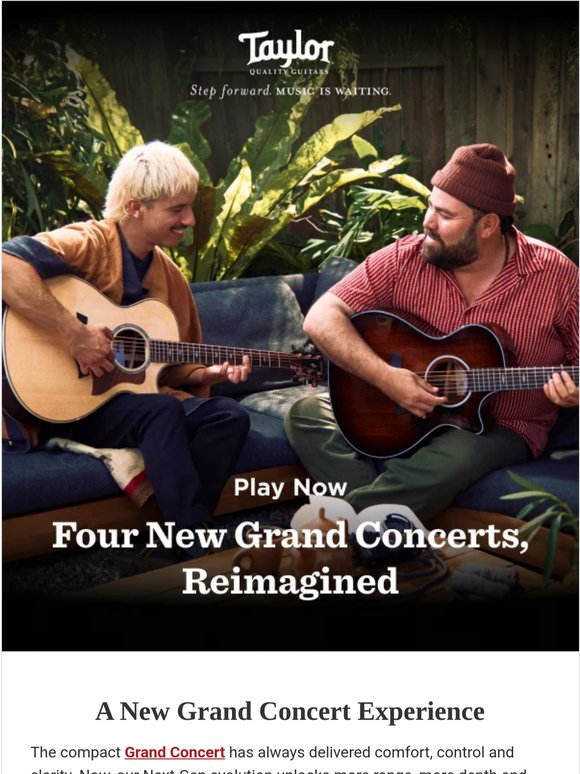Next-Gen Grand Concerts: Small Body, Expanded Range