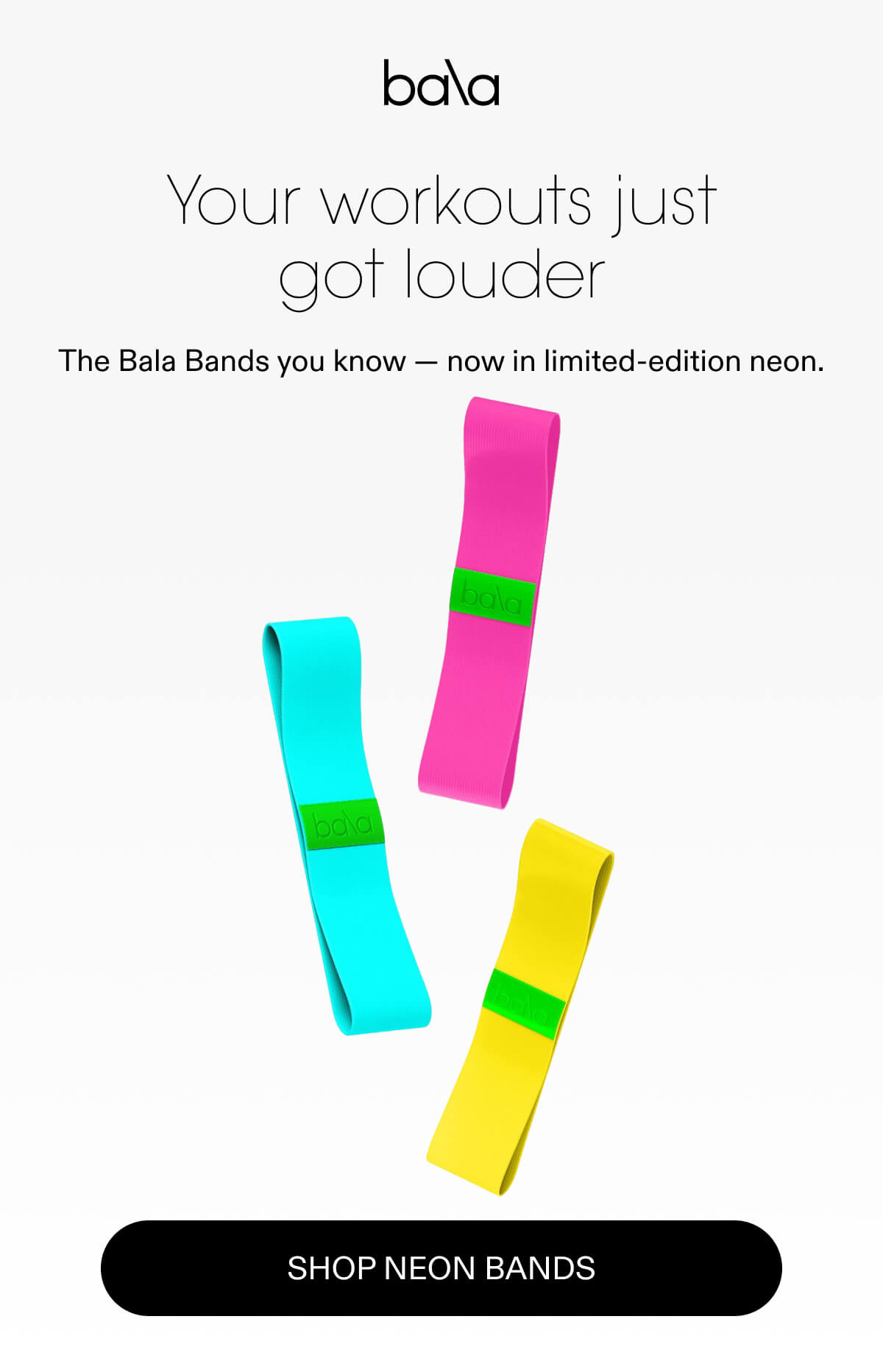Your workouts just got louder
