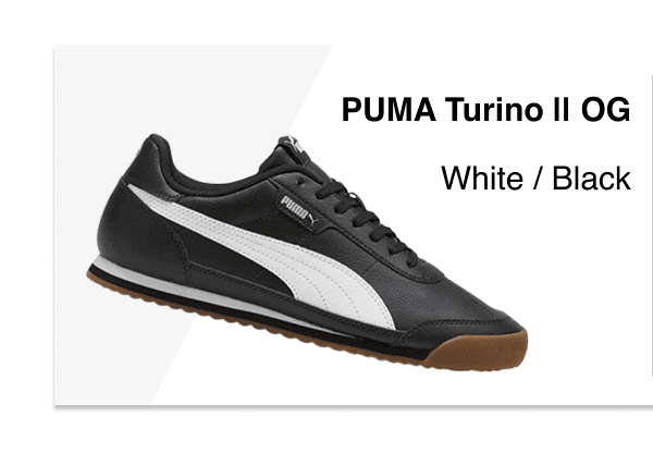 PUMA Turino II - Black / White