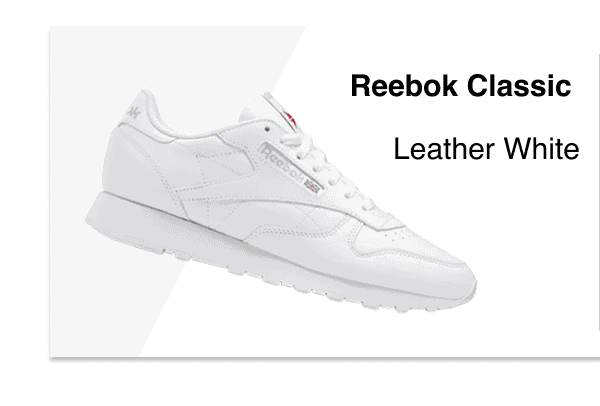 Reebok Classic Leather - White / White