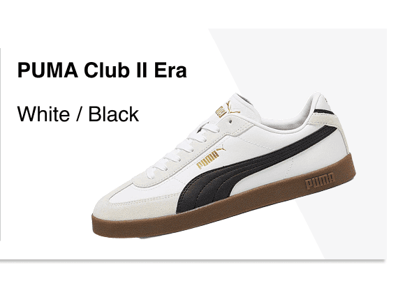 PUMA Club II Era - White / Black