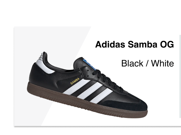adidas Samba OG - Black / White