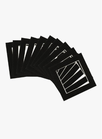 4" x 4" Picture Mounts for 6" x 6" Frame - Pack of 10