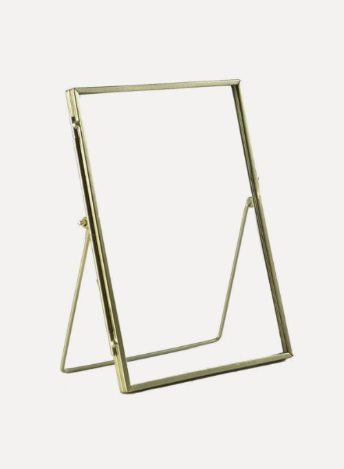 6" x 8" Standing Metal Photo Frame
