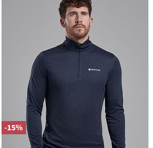 Dart Zip Neck Base Layer Top