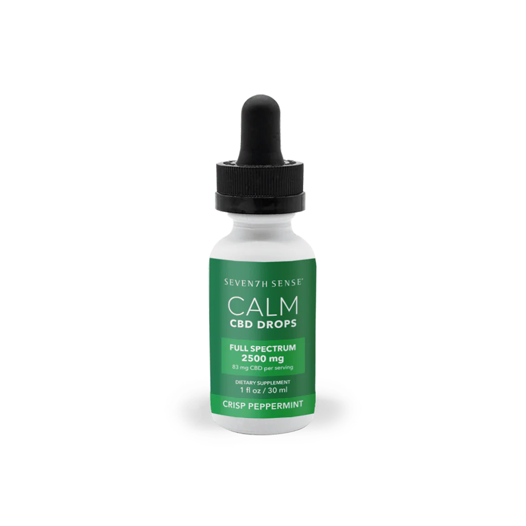 Image of Full Spectrum Calm Drops 2500mg Peppermint
