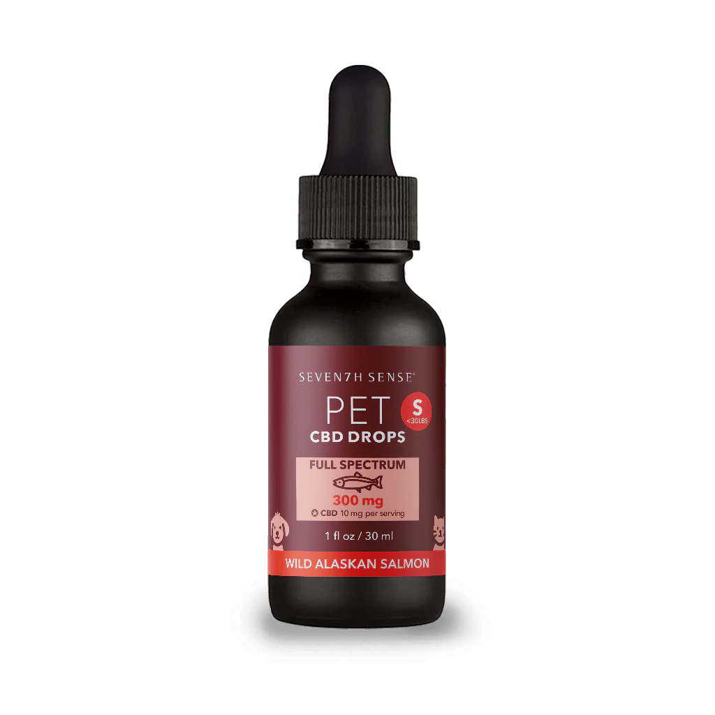 Image of Full Spectrum Small Pet Drops 300mg Alaskan Salmon