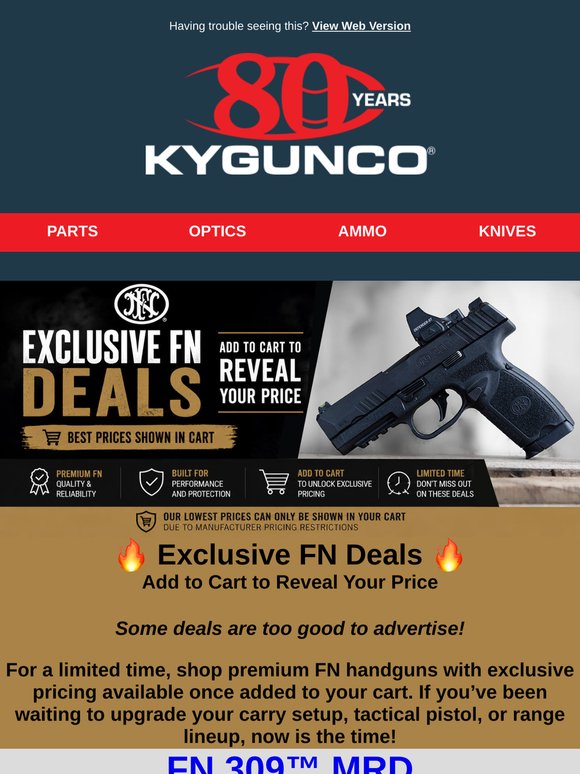 Exclusive FN Savings 🔥 Limited Time Only ⌛