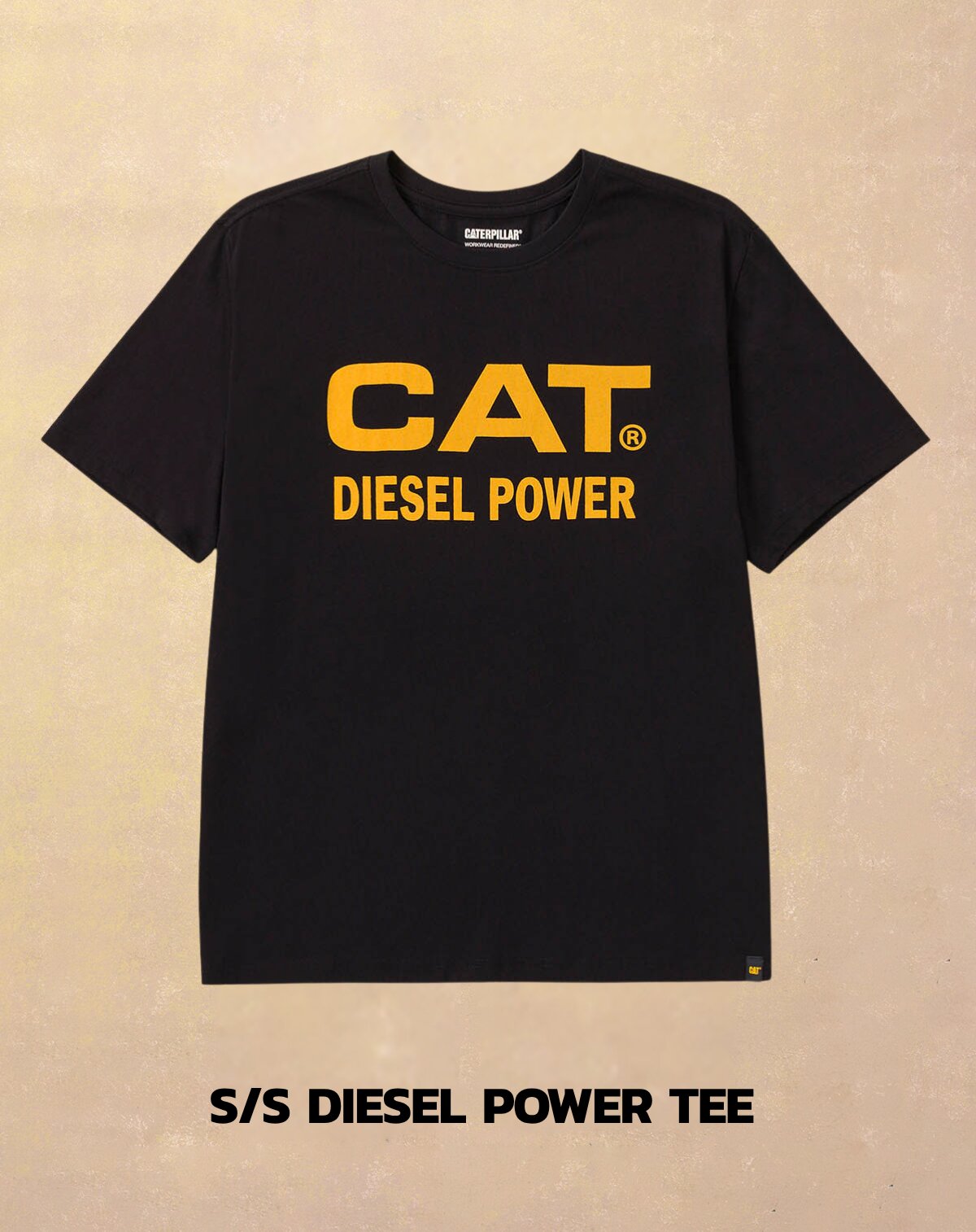 SHORT SLEEVE DIESEL POWER T-SHIRT CAT® WWR DESIGNED BY AVERY RANCH