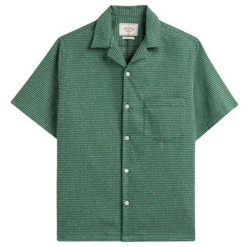 Portuguese Flannel Dots Shirt - Green