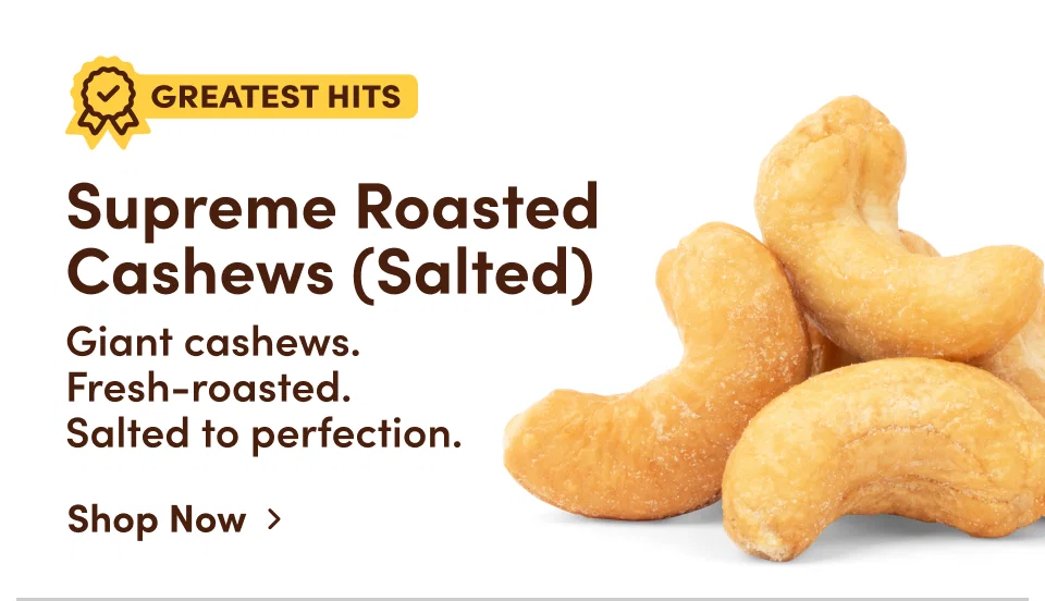 Supreme Roasted Cashews (Salted)