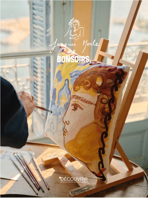 Collaboration Bonsoirs x Jacques Merle