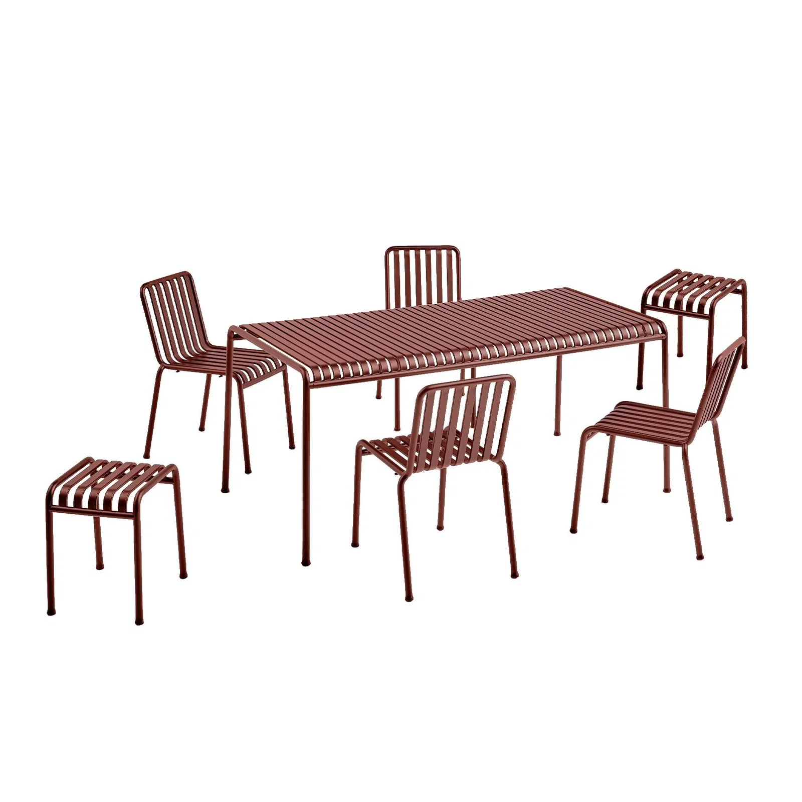 Image of HAY Palissade Family Garden Dining Set