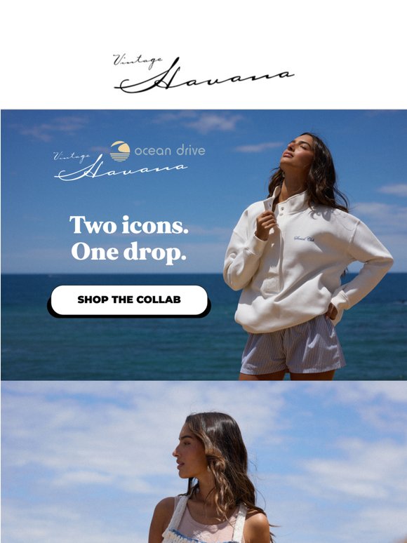 the collab of your dreams just landed ✈️