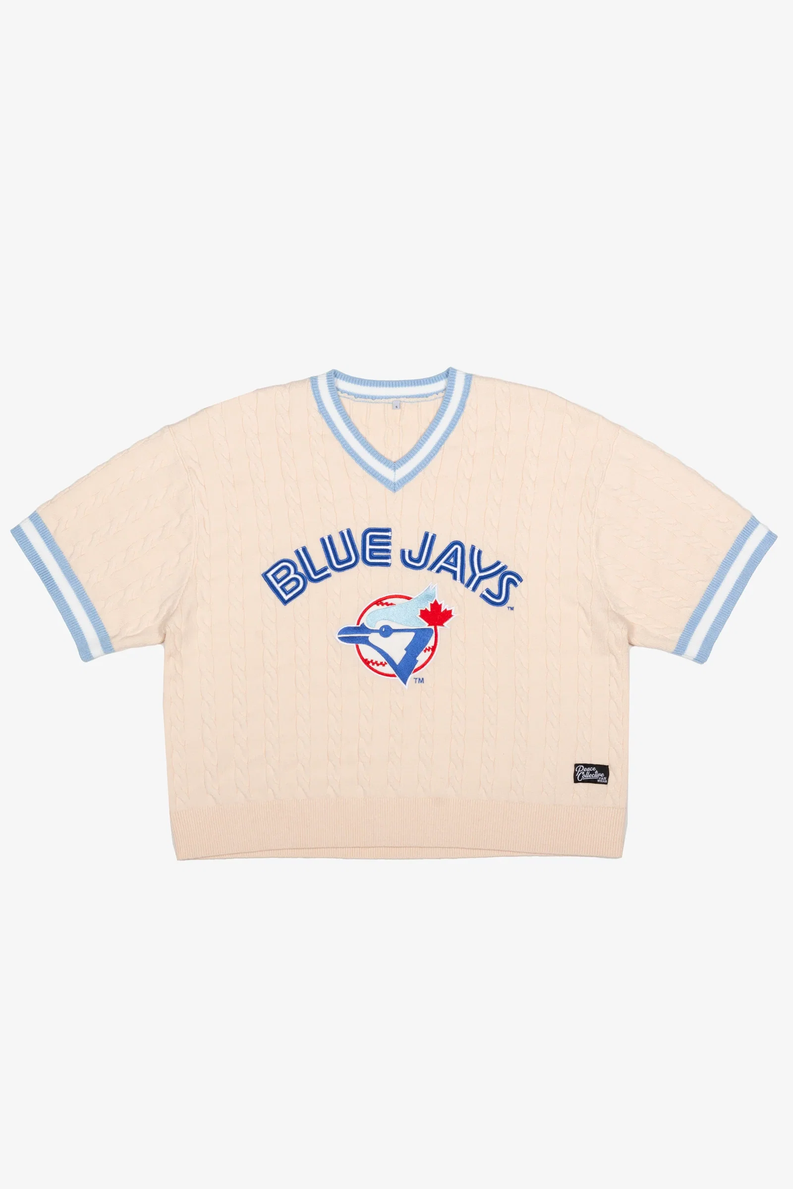 Image of Toronto Blue Jays Knit Jersey - Ivory