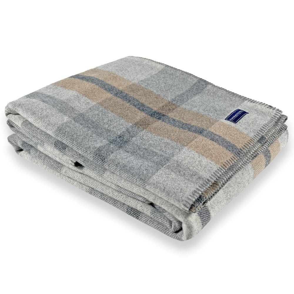 Image of Northfield Plaid Wool Blanket