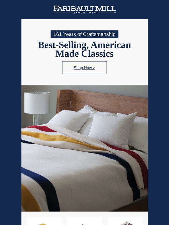 Why Wait? Shop Best-Selling, American Made Classics Now