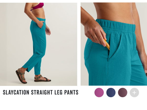 Shop Slaycatoion Straight Leg Paants
