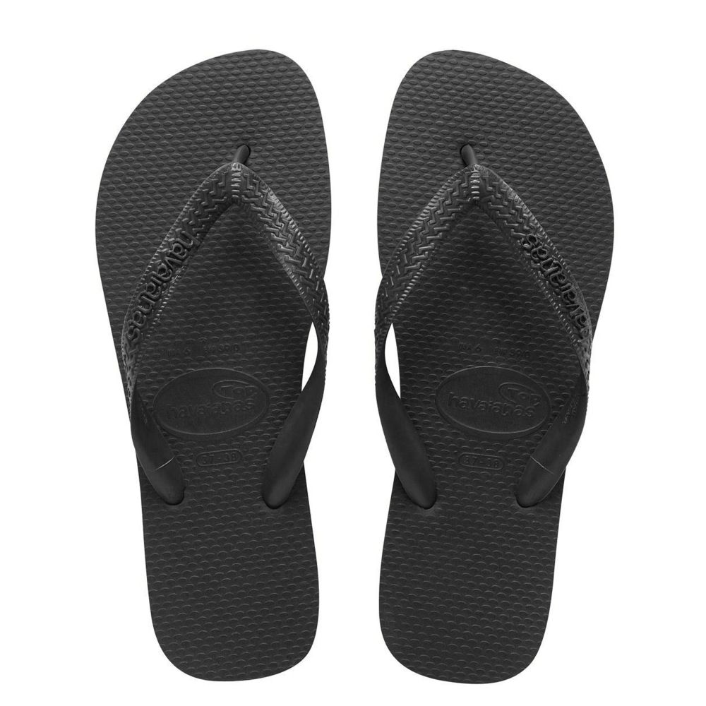 Image of Havaianas Unisex Black Top Flip Flop