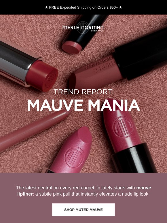 TREND REPORT: Mauve is having a Minute!