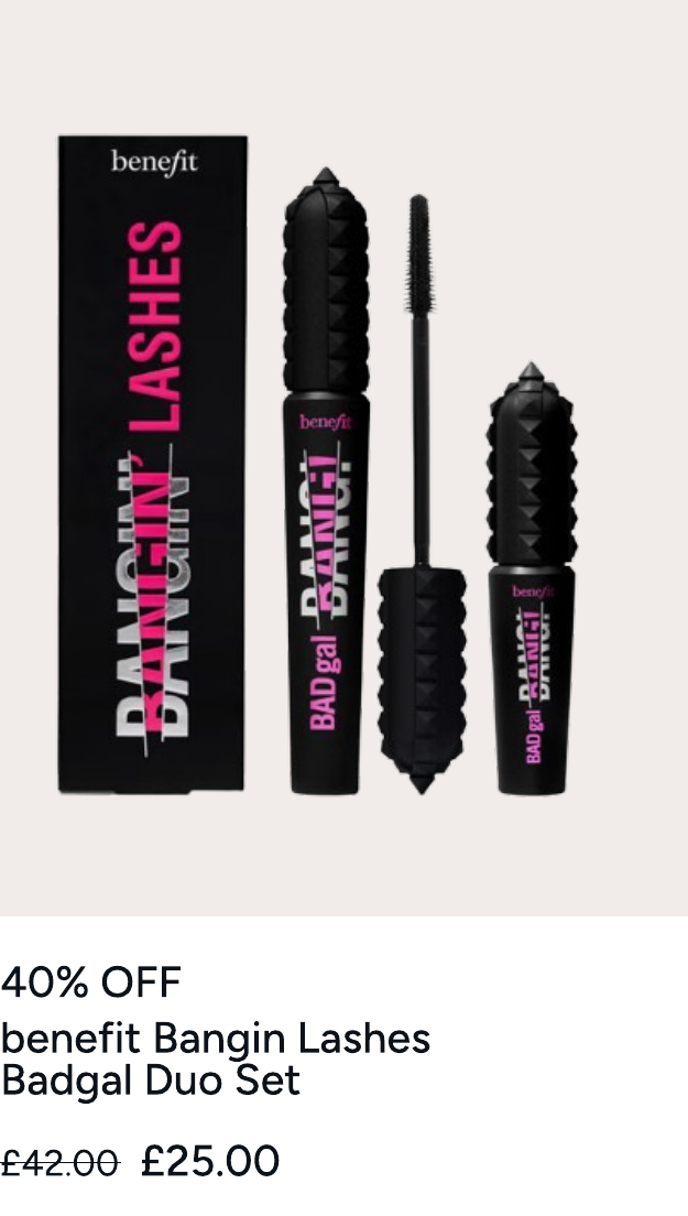 benefit lashes badgal set