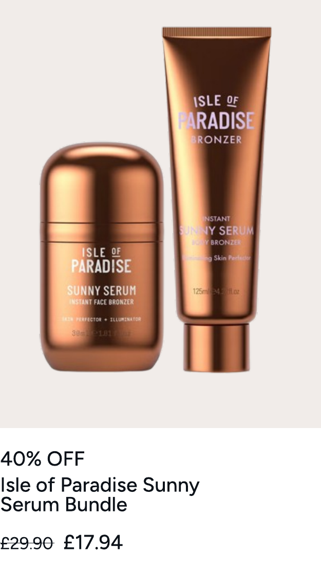 Isle of Paradise Sunny Serum Bundle
