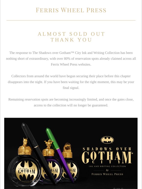 80% Reserved 🚨 Final Few Reservation Spots Remaining