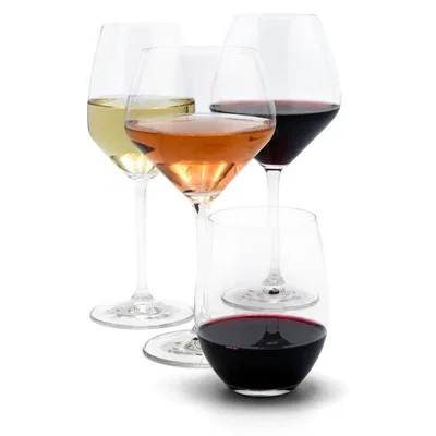 Glass of Red Wine in Master Vintner Glass