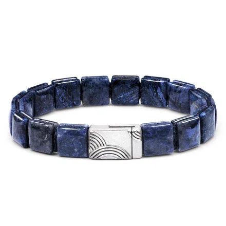 Karesansui Mag-lock Bracelet Dumortierite
