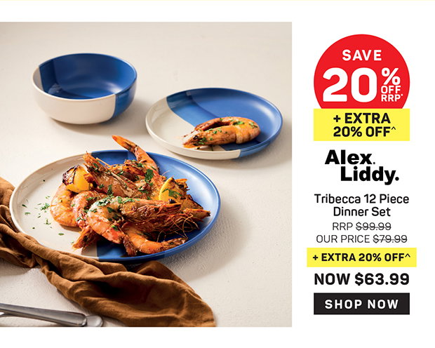 Alex Liddy Tribecca 12 Piece Dinner Set