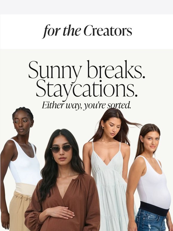 Holiday dressing, sorted.