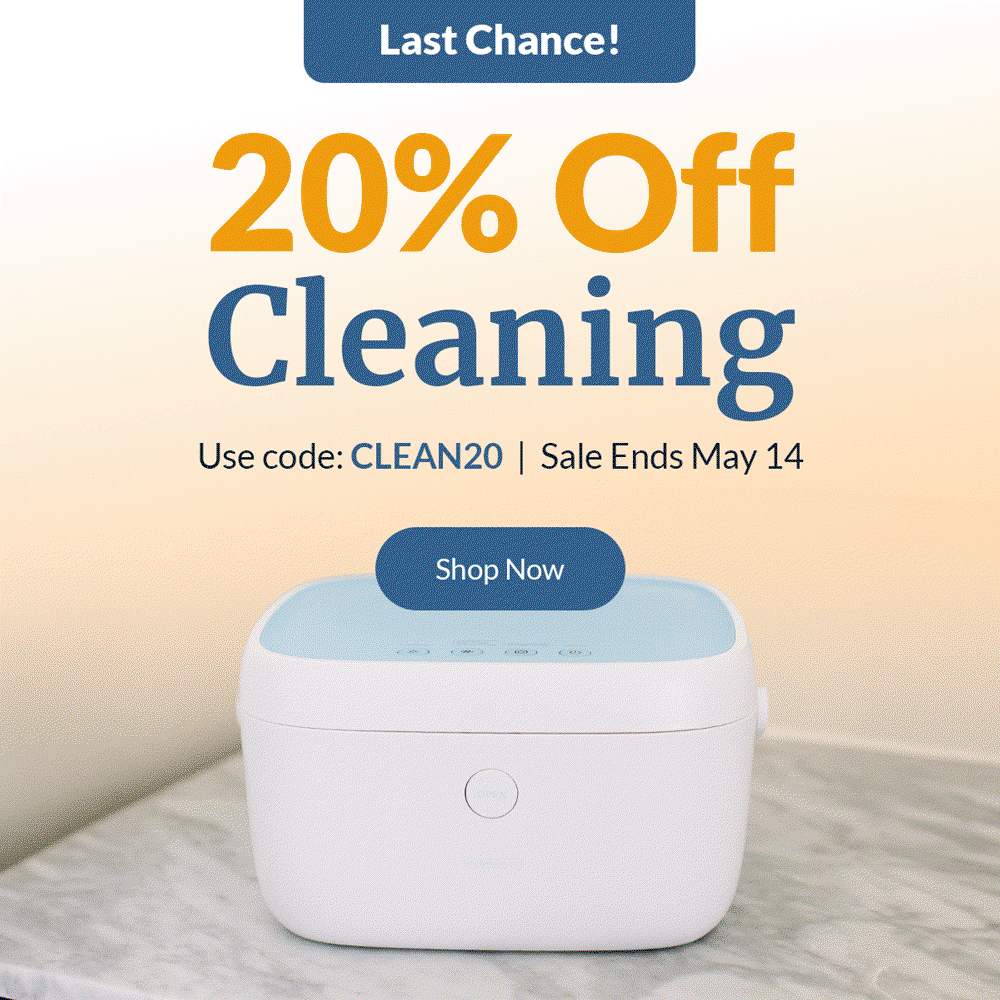 Last Chance! 20% off Cleaning | Use code: CLEAN20 | 5/10 - 5/14 | Shop Now