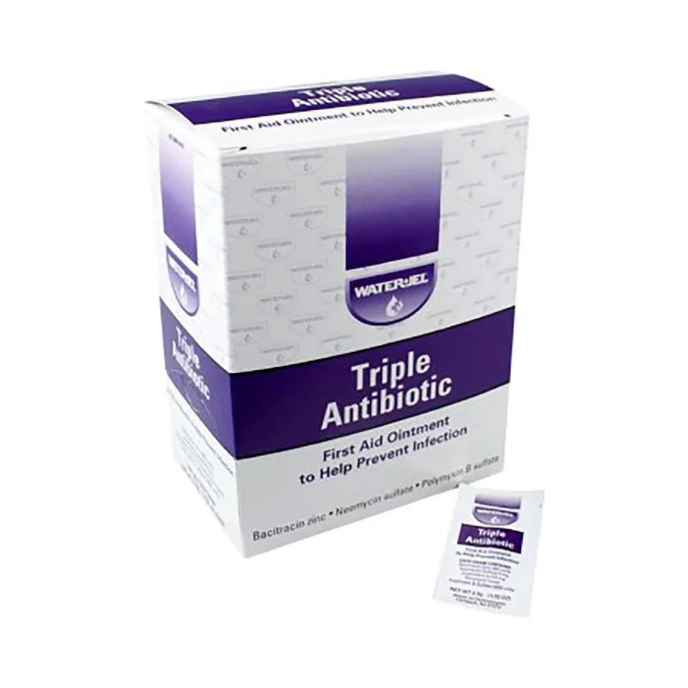 Image of Water Jel® First Aid Triple Antibiotic Ointment 0.9 Gram Individual Packet 144 ct.