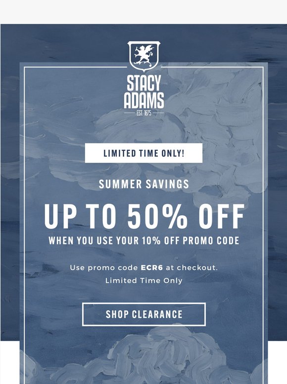Clearance Just Got Better: Up to 50% Off