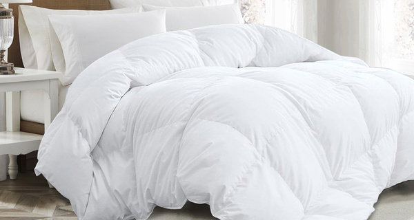 Couette 100 % plumes de canard, 500 g/m² Sampur