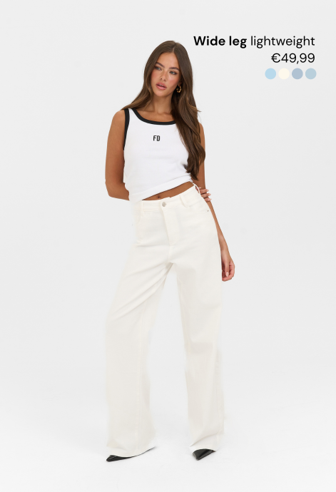 Wide leg stretch lightweight